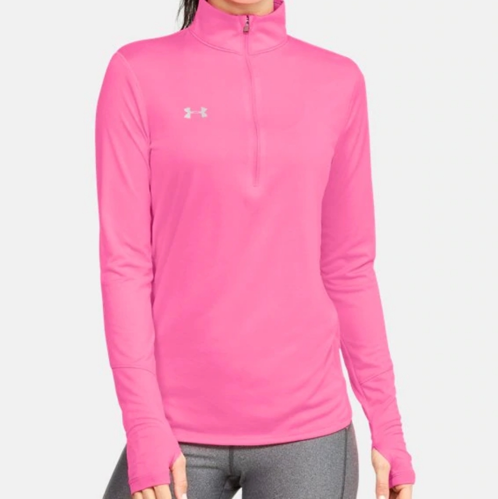 Under Armour Hot Pink UA Locker 1/4 Zip